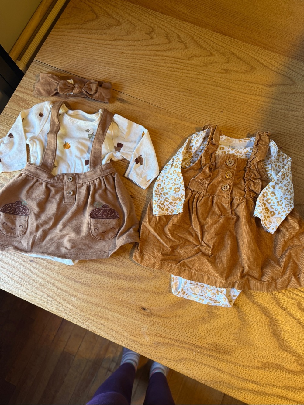 Carter's Baby Girl Fall Dress Sets - 3 Months